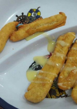 Foto resep Camilan simple : stick ubi ala kakak