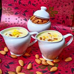 Kesar Badam Milk A picture of Kesar Badam Milk.