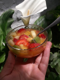 Una foto de Ensalada de frutas