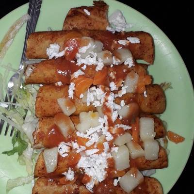 Tacos rojos (san luis potosi) Receta de edite_val- Cookpad