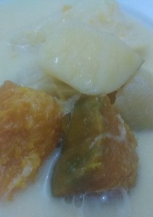 Foto resep Kolak labu kuning, kentang, singkong dan pisang