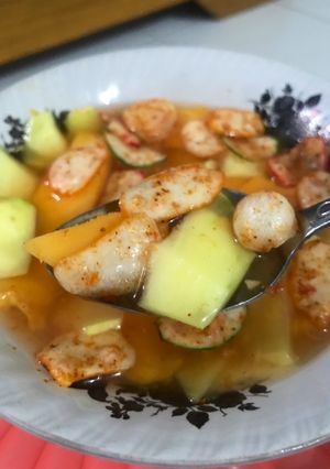 Foto resep Asinan buah segar