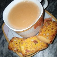 A picture of Dum wali masala chai🫖.
