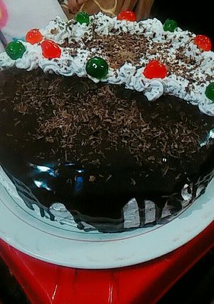 صورة لوصفة تورته شوكولاته وكريمه