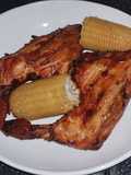 Oven Grilled Barbeque Chicken Quarters