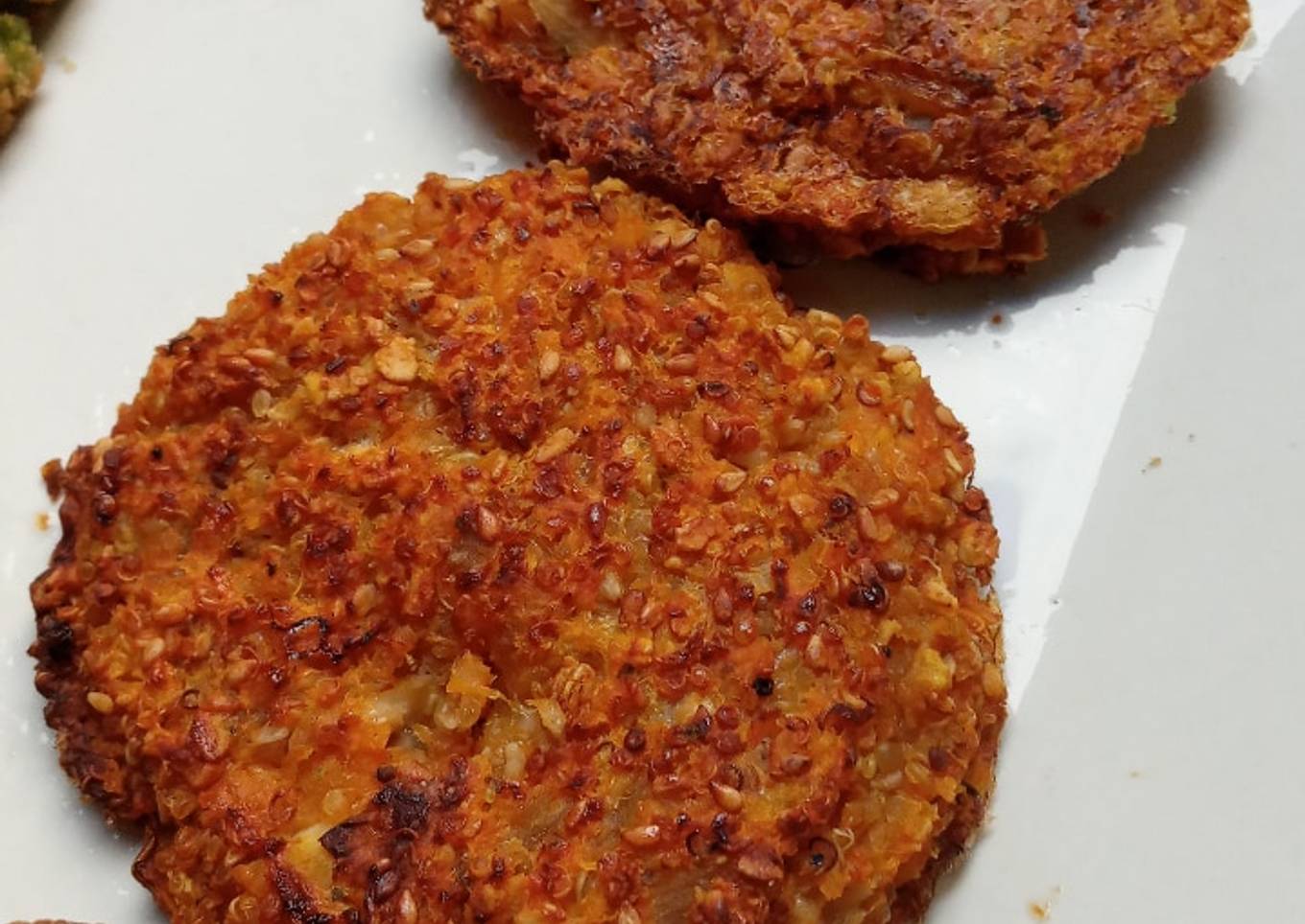 Croquetas de quinoa y zapallo veganas