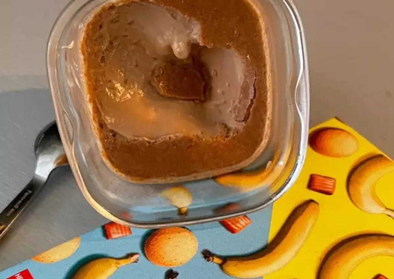 Crème dessert chocolat au lait banoffee à la multidelice