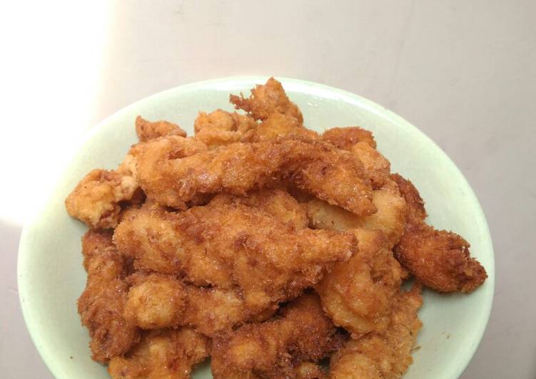 Resep Udang goreng krispi, Enak
