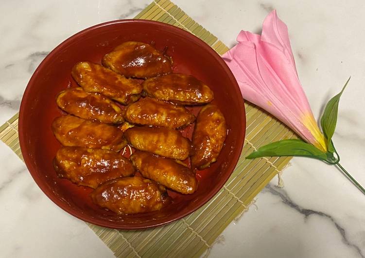 ไก่นิวออลีนซอสพริกเผา (ฉบับหม้อทอดไร้น้ำมัน)