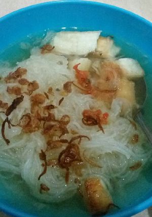 Foto resep Sop ubi/ singkong ala anak kosan