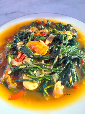 Cara Mudah Menyiapkan Resep Tumis Kangkung Saus Tiram ala Resto (tips biar warnanya hijau) yang Lezat Sekali Anti Ribet, Bisa Manjain Lidah