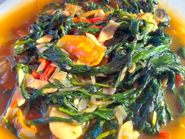 Cara Mudah Menyiapkan Resep Tumis Kangkung Saus Tiram ala Resto (tips biar warnanya hijau) yang Lezat Sekali Anti Ribet, Bisa Manjain Lidah