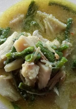 Foto resep Sayur lodeh tewel (nangka muda)