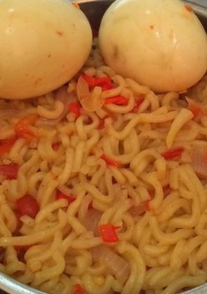 A picture of Jollof Noodles.
