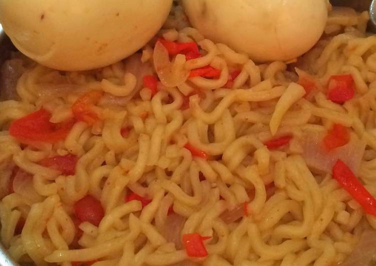 Simple Way to Cook Appetizing Jollof Noodles
