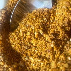 A picture of Dukkah Spice blend 🌶️.