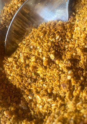 A picture of Dukkah Spice blend 🌶️.