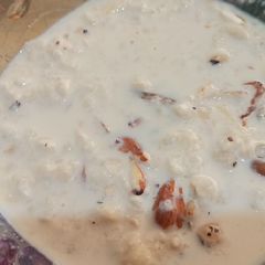 A picture of Makhane ki kheer.