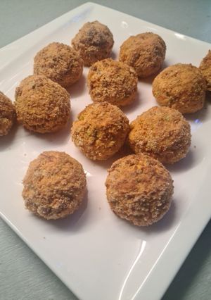 Sárgarépás tofu fasírt sütőben recept fotója