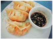 Una foto de dumplings relleno repollo