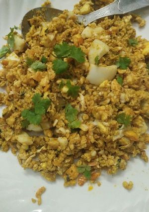 A picture of Egg bhurji.