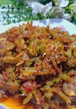 Foto resep Oseng Pare Tidak Pahit