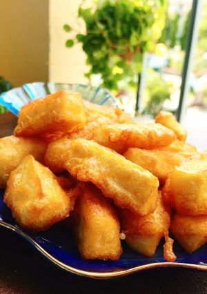 Hình của món Sake chiên giòn.