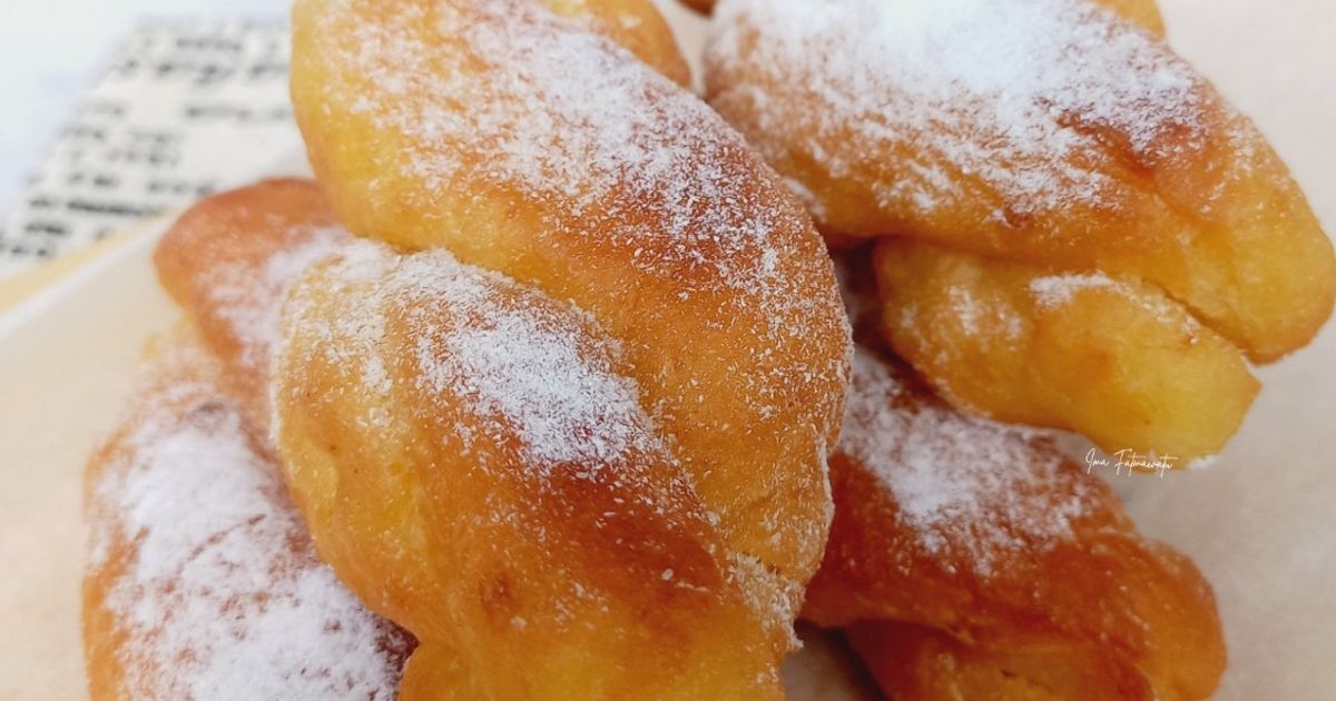 Donat kepang maizena