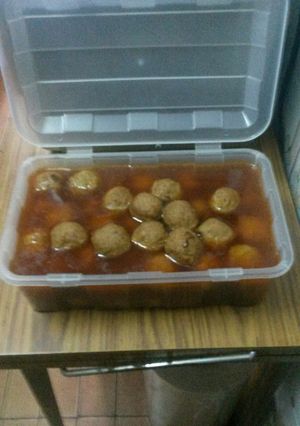Una foto de Albóndigas en salsa