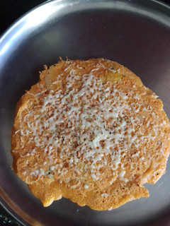 A picture of Besan Cheela with a twist.
