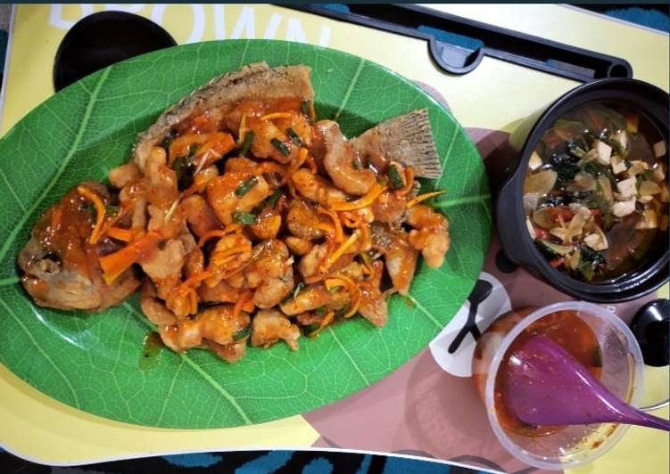 Bumbu Gurame fillet saus asam manis | Cara Buat Gurame fillet saus asam manis Yang Lezat Sekali