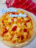 Egg Pizza homemade
