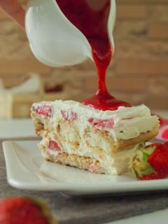 🍓Erdbeer-Tiramisu Rezepthauptbild