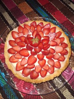 عکسی از دستور تارت توت فرنگی😍😍