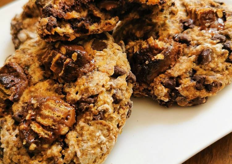 Comment Cuisiner Cookies vegan choco cannelle