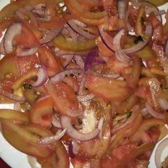 A picture of Kachumbari.