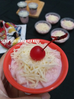 Foto resep Setup Roti Tawar Vla Keju