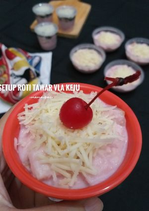 Foto resep Setup Roti Tawar Vla Keju