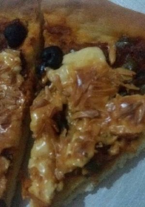 صورة لوصفة بيتزا بطريقتي