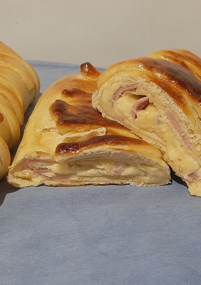 Una foto de Pan de Jamón(receta típica venezolana)