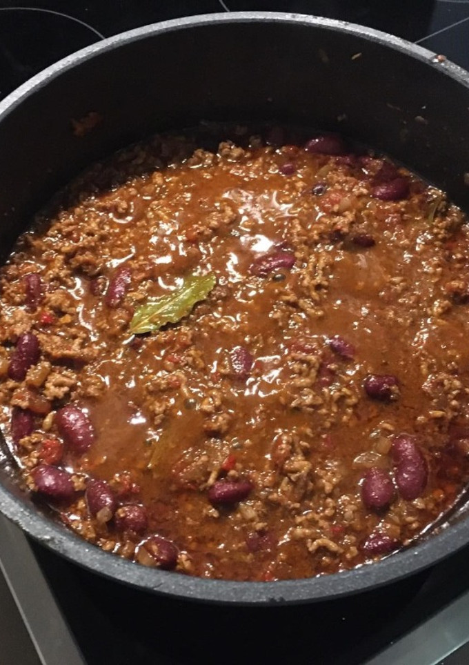 Una foto de Chili con carne