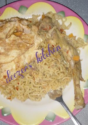 A picture of Indomie.