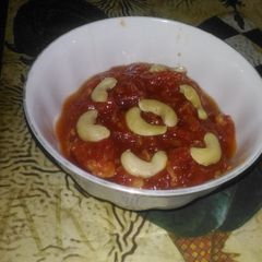 A picture of Hyderabadi tamator ki chutney.