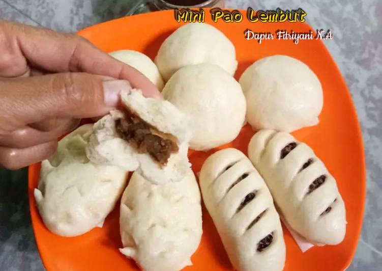 Resep 🍘 Mini Pao Lembut ala Dapur Fitri 🍘, Lezat