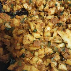 A picture of Paneer Bhurji.