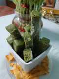Matcha green chocolate bars