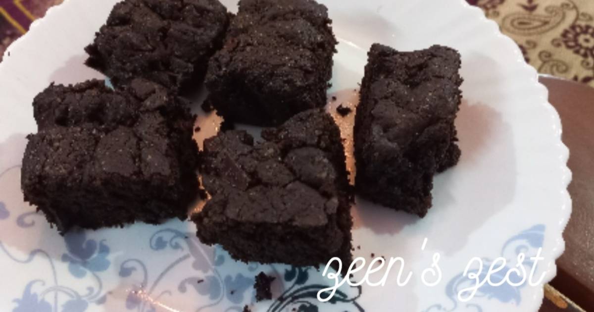 Amul Dark Chocolate Brownies Recipe by ZMA Cookpad
