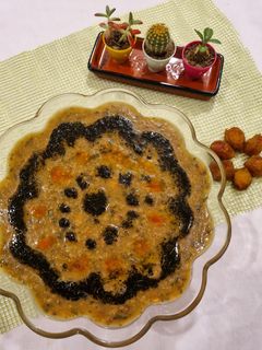 عکسی از دستور آش آلو
