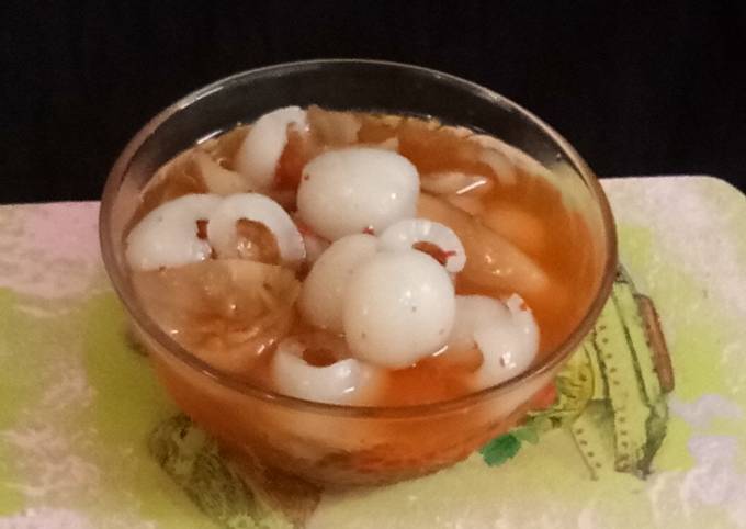 Resep Asinan Rambutan dan Salak, Enak