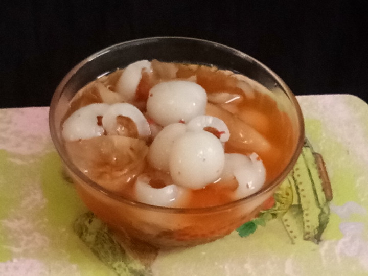 Resep Asinan Rambutan dan Salak, Enak